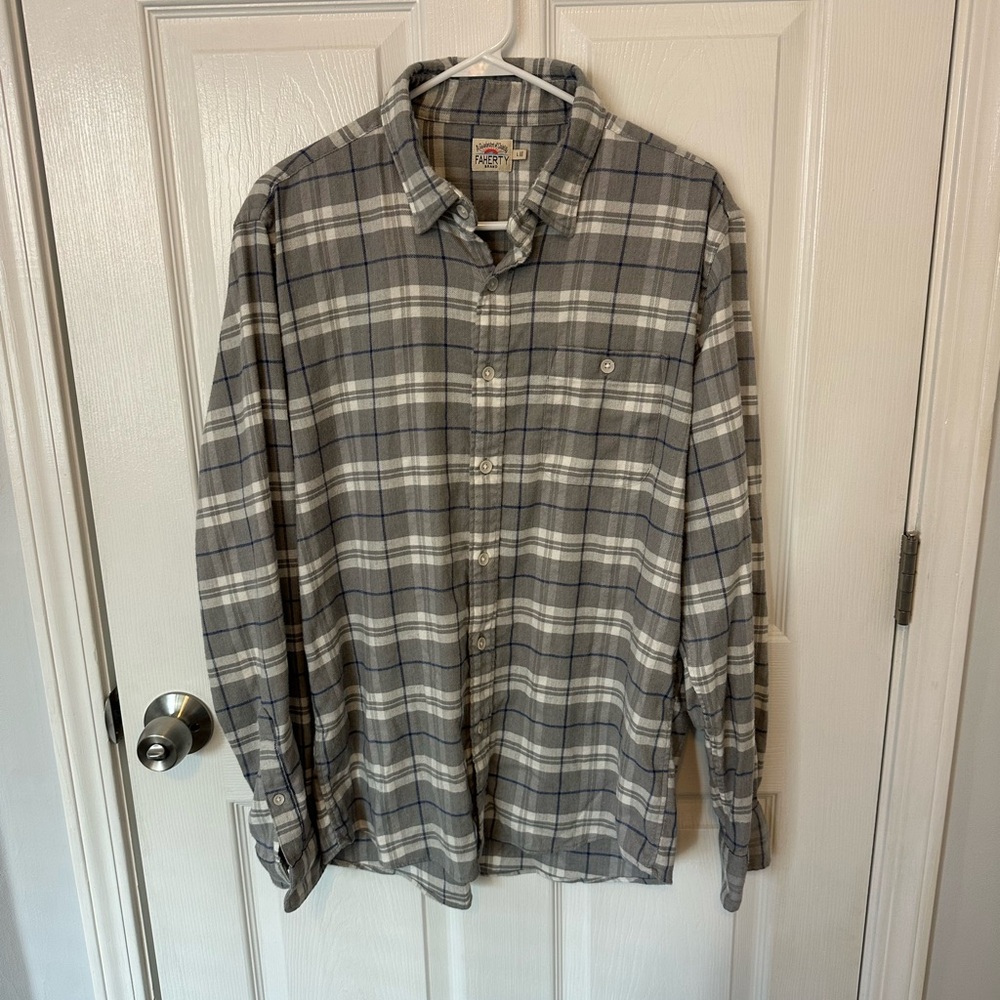 Faherty Men’s Flannel Long Sleeve
